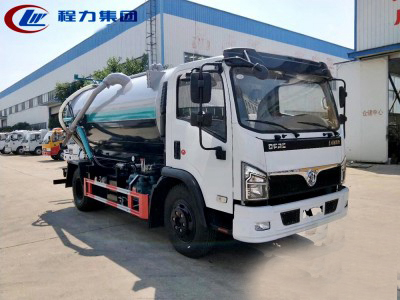 國六【8方】東風D7 吸污車